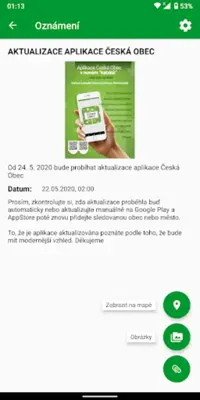 Česká Obec android App screenshot 2