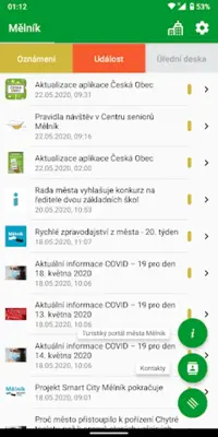 Česká Obec android App screenshot 3